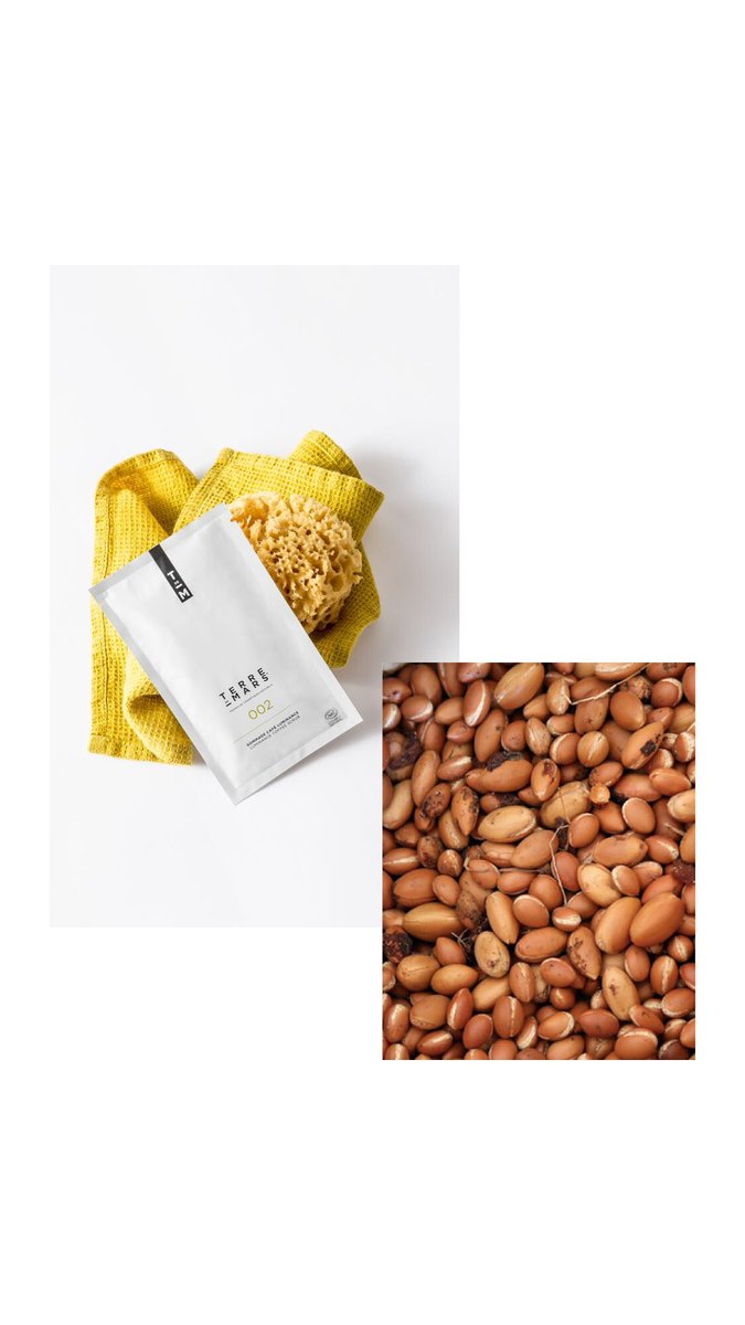 🇫🇷 L'huile d'argan est apaisante, hydratante et cicatrisante ! Retrouvez la dans notre gommage Luminance.

🇺🇸 Argan oil is soothing, hydrating, and healing ! It is a key ingredient of our Luminance body &amp; face scrub.

#terredemars#coffeescrub#cosmetics#natural#skincare