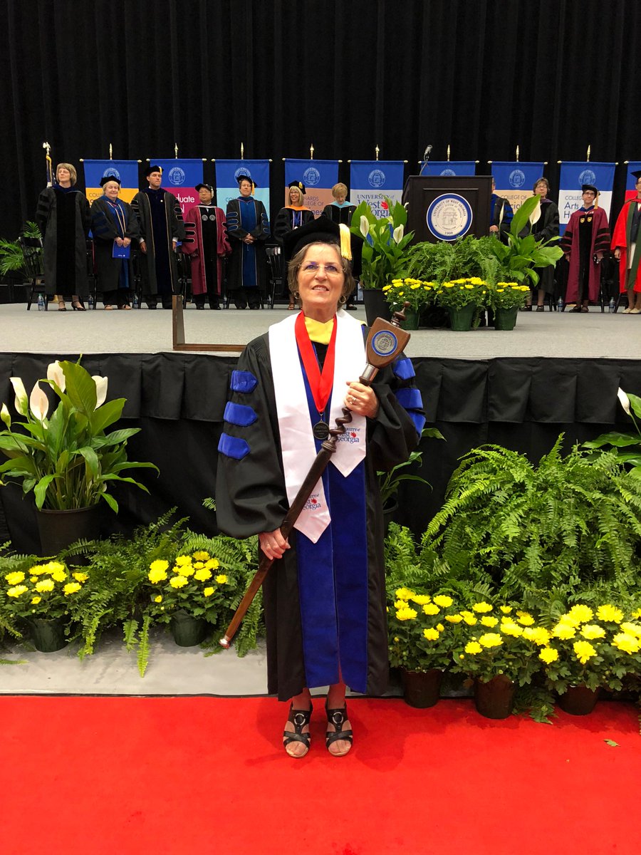 Checkout the wonderful Dr. Phyllis Snipes... Mace Bearer for the Summer Graduation Ceremony.