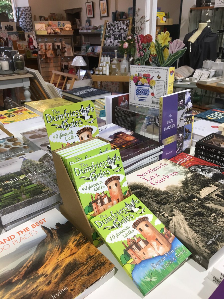 Our latest book - 40 Dumfriesshire Dales Walk now on sale <a href="/tammastosh/">Thomas Tosh</a> in Thornhill. @pocketmountains