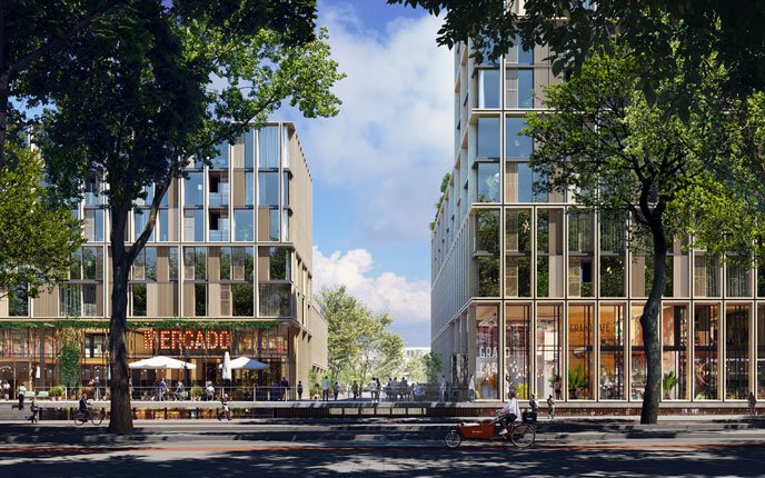 The municipality of #Amsterdam awarded the contract for the development of the two residential blocks opposite Amstel Station to <a href="/MRPDEV/">MRP</a> and <a href="/VenhoevenCS/">VenhoevenCS</a>! bit.ly/2vlGu6R #TOD #Amsterdam #architecture #sustainable #waterneutral #microcity #inclusivecity
