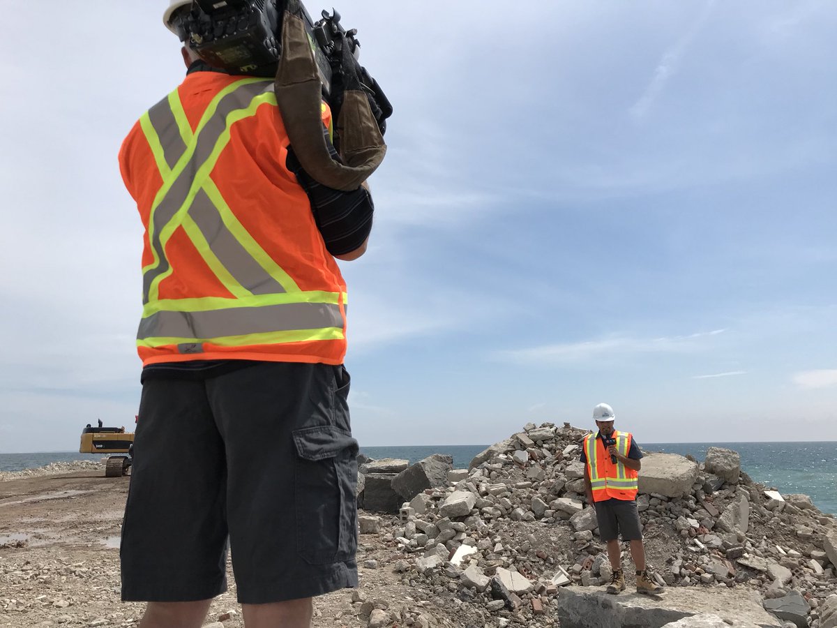 CVC_CA's tweet photo. Live with @CTVToronto @AnwarKnight at #LakeviewWaterfrontConnection https://t.co/mJ2TyY4kd4