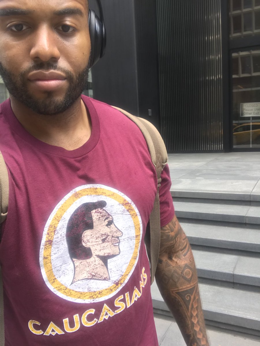 The Hypocrisy of Racist Logos: Last weekend I decided to wear this shirt, I figured it would catch some by surprise but I didn’t expect people to be as trash as they were.