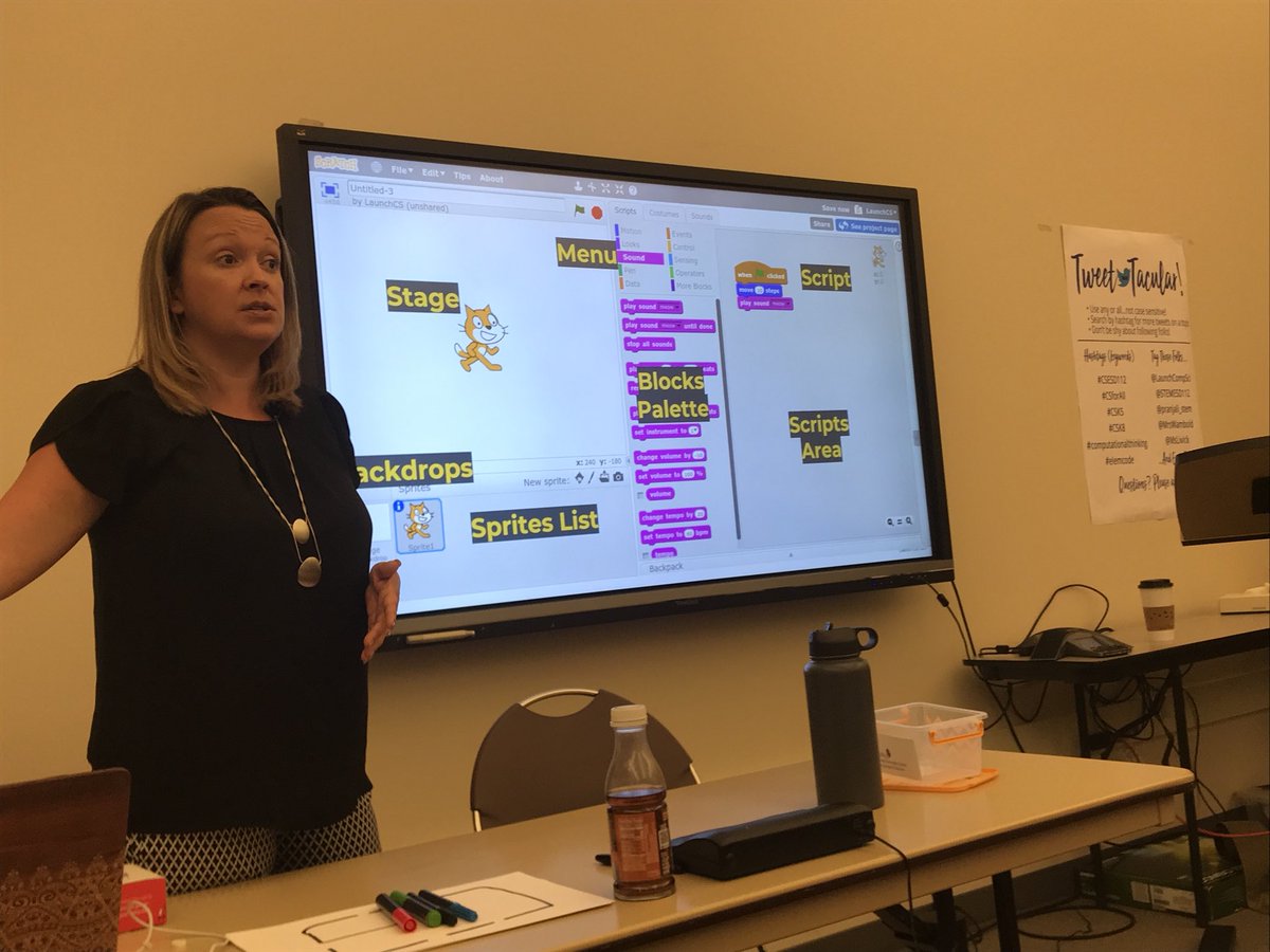 Howell_in_3rd's tweet image. Love learning new tech! #scratchmit #csesd112 #computationalthinking #elemcode @MrsWambold @MsLivick