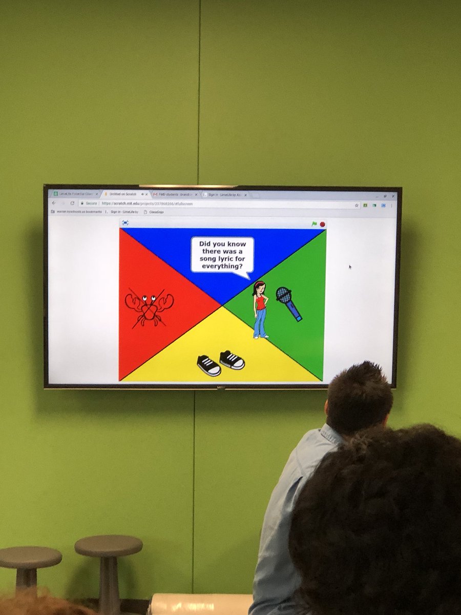 learningwithkim's tweet photo. @Jennings_Creek teachers are learning about scratch from @CodeToTheFuture by making introductory presentations! #jcewolfpack #wcpsleads https://t.co/rIxLuxwqul