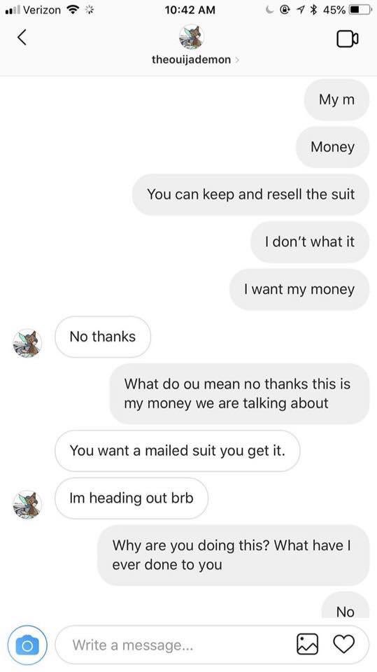 probablysalty's tweet photo. Please see below for another continued #beware on @theouijademon https://t.co/82AzCqX6o1