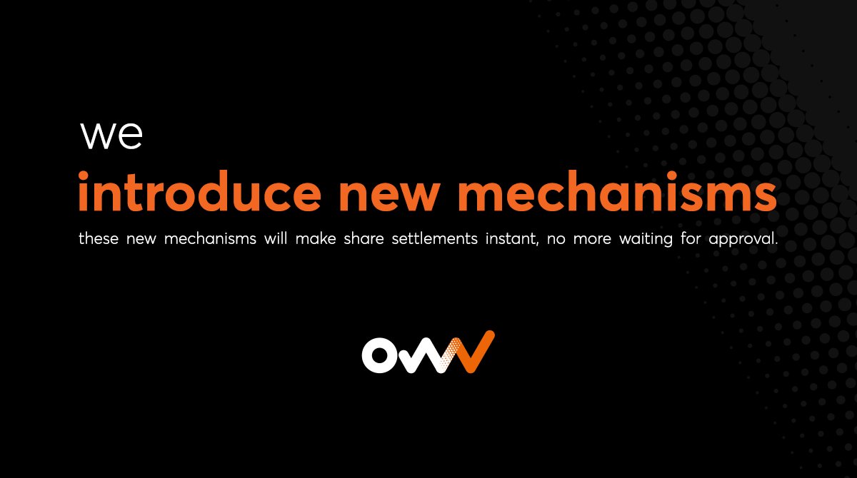 WeOwnMarket's tweet image. We are continuously introducing new mechanisms that help raise capital for all businesses big and small, to keep the equity market on its toes 

Try it out here: platform.weown.com