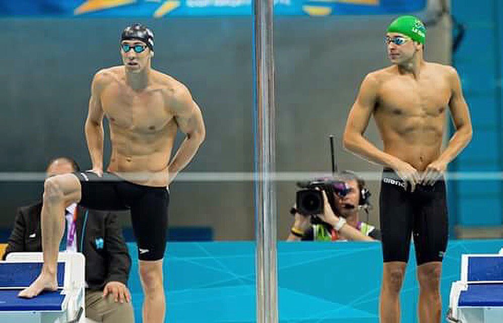 chadleclos's tweet photo. 6 years ago today we shocked the world 🇿🇦 a kid with a dream of becoming the best by challenging and beating the greatest, thank you @MichaelPhelps for the inspiration #dreambig #london2012olympics https://t.co/aMghwU50xj
