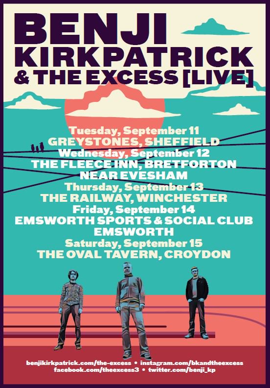 Benji_KP's tweet photo. Here's the official digital version of #TheExcess3 tour in September. Come along! https://t.co/hPb93NCziL