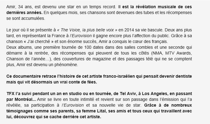 lmarsick's tweet photo. J'en connais quelques unes qui vont faire chauffer le magnétoscope (ou le disque dur) ... @Amir_Off de A à Z le 21 août sur @tfx : https://t.co/KI8fbbkeOp