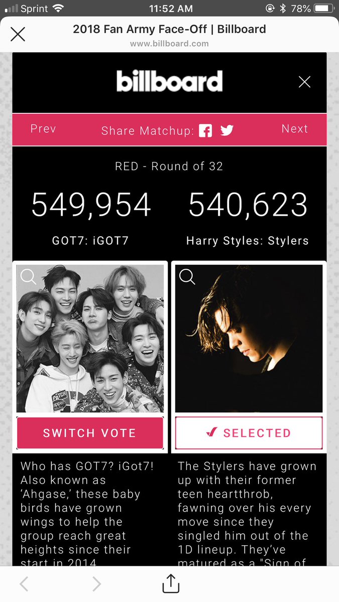 anastasiaisallg's tweet image. Guys we need to get up there! Vote vote vote!! #billboard2018 #1Dfandom #HarryStyles @Harry_Styles
