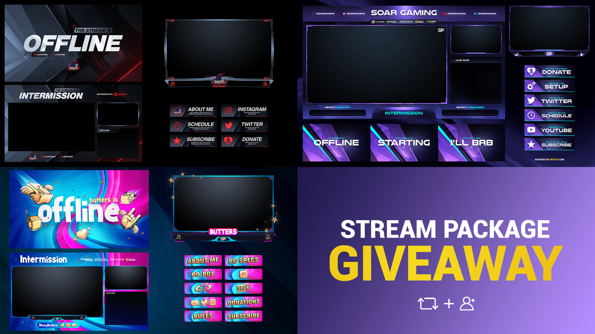 MixoFX's tweet photo. A giveaway for the streamers 👾

Retweet and follow me to enter 🎁
Ends: August 10th https://t.co/s4KMrogHtv