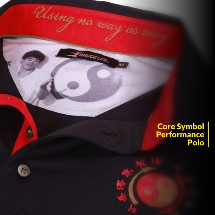 brucelee's tweet photo. Bruce Lee Core Symbol Performance Polo is back in stock in the BL Family Store 🔥🐉👊🏽💥—-> https://t.co/X5M9l14xd3
...
#BruceLee #MartialArtist #ArtistOfLife #UsingNoWayAsWay #HavingNoLimitationAsLimitation #WearThePhilosophy #Quality #CommunityRequested https://t.co/Tzq4YaLU8x