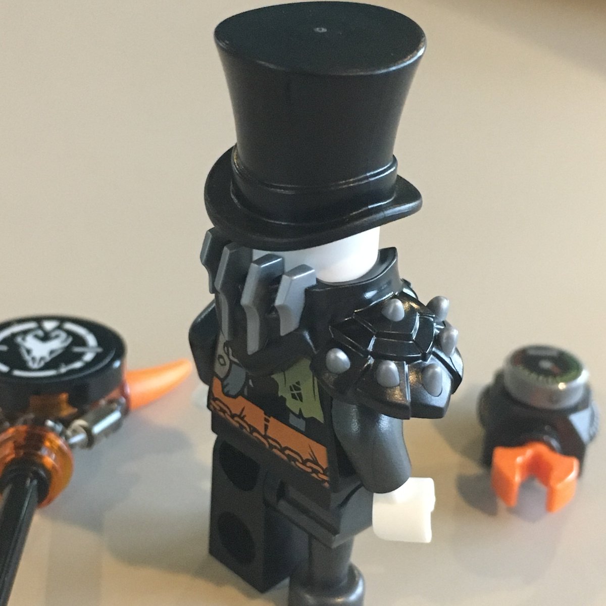 lego ninjago iron baron minifigure