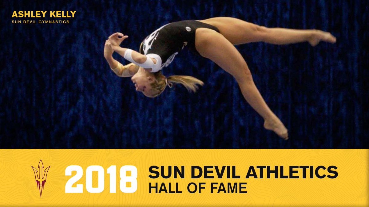 SunDevilGym's tweet photo. We are excited to announce that former #GymDevil standout and 2004 individual national champion, Ashley Kelly, has been named to the 2018 @TheSunDevils' Hall of Fame class!
π°: https://t.co/1Yjxii2B00
#SunDevilPower https://t.co/qIDpZ1mXll