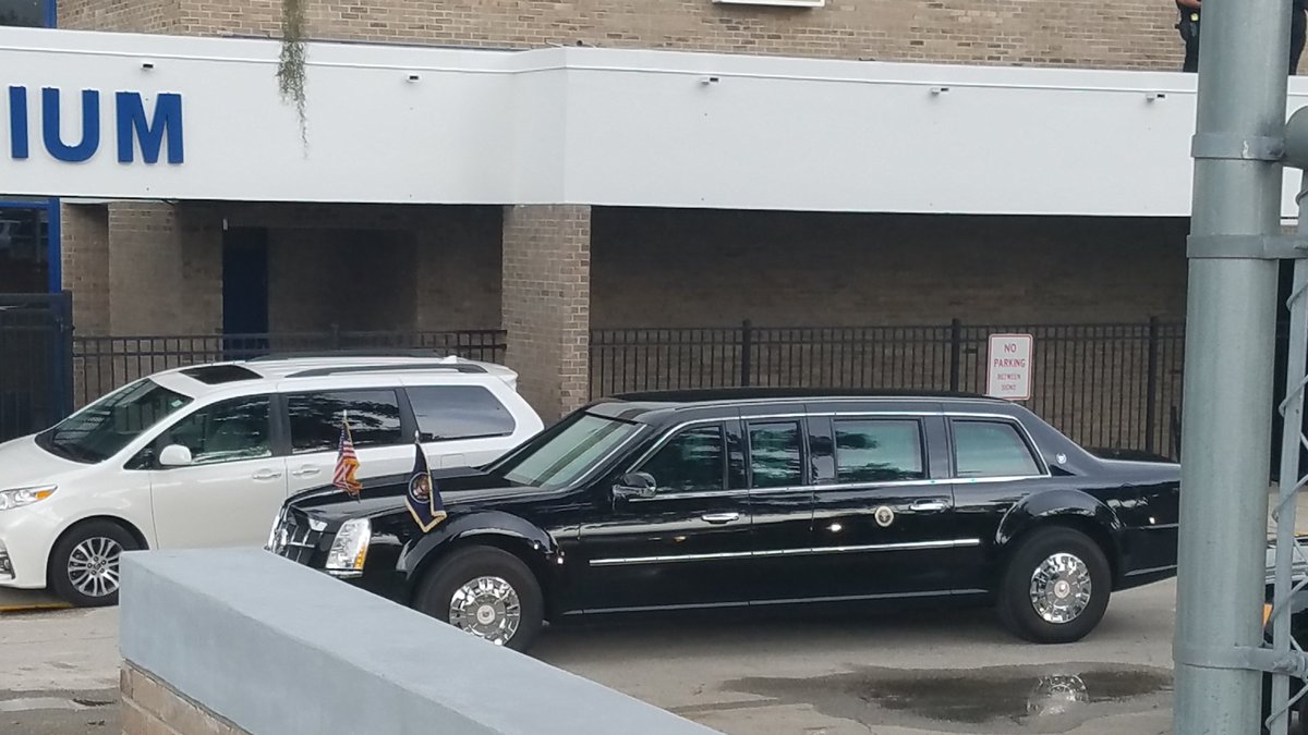 <a href="/PlantCityPolice/">PlantCityPoliceDept</a> The Motor Unit assisted with #POTUS arrival in Tampa