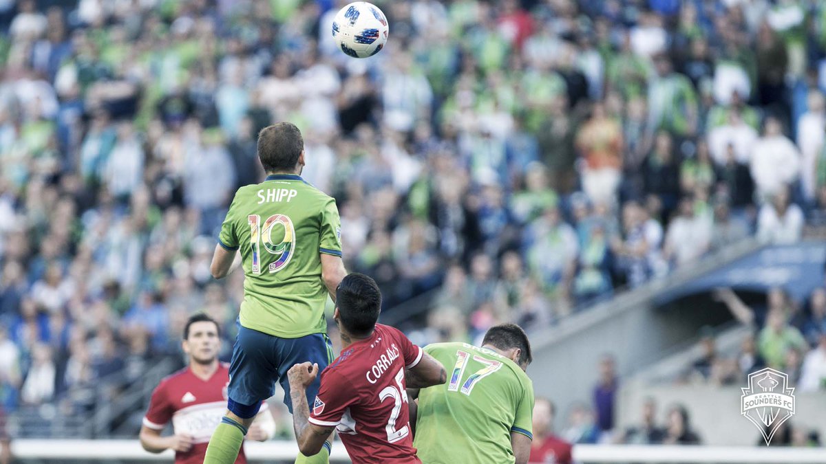 SoundersFC's tweet photo. LET'S GO! 

RT for a chance to win a game-worn Harry Shipp jersey from our Pride Match! 🏳️‍🌈

And keep voting for June Leahy, the 2018 @SoundersFC @MLSWORKS #CommunityMVP presented by @WellsFargo https://t.co/kBYvDwpjMO https://t.co/MXv6ABcHuh