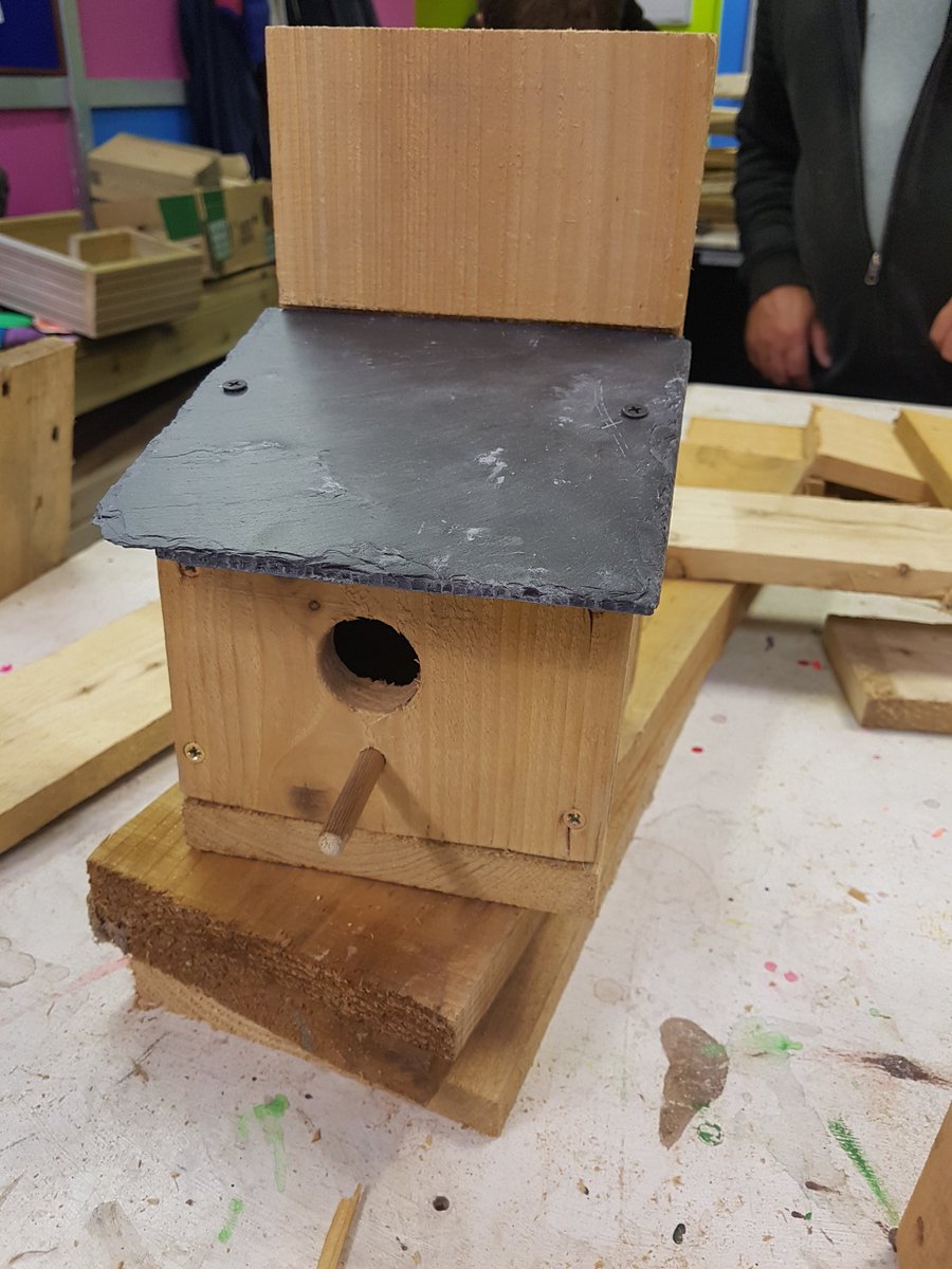Seeds_4_Success's tweet photo. We've gone bird box crazy at Bridging Project tonight.
#s4s #seeds #seeds4success #youthwork #mere #wiltshire #teamwork #youthclub #woodwork #birdboxes #bridgingproject https://t.co/k7mn2ecvkB