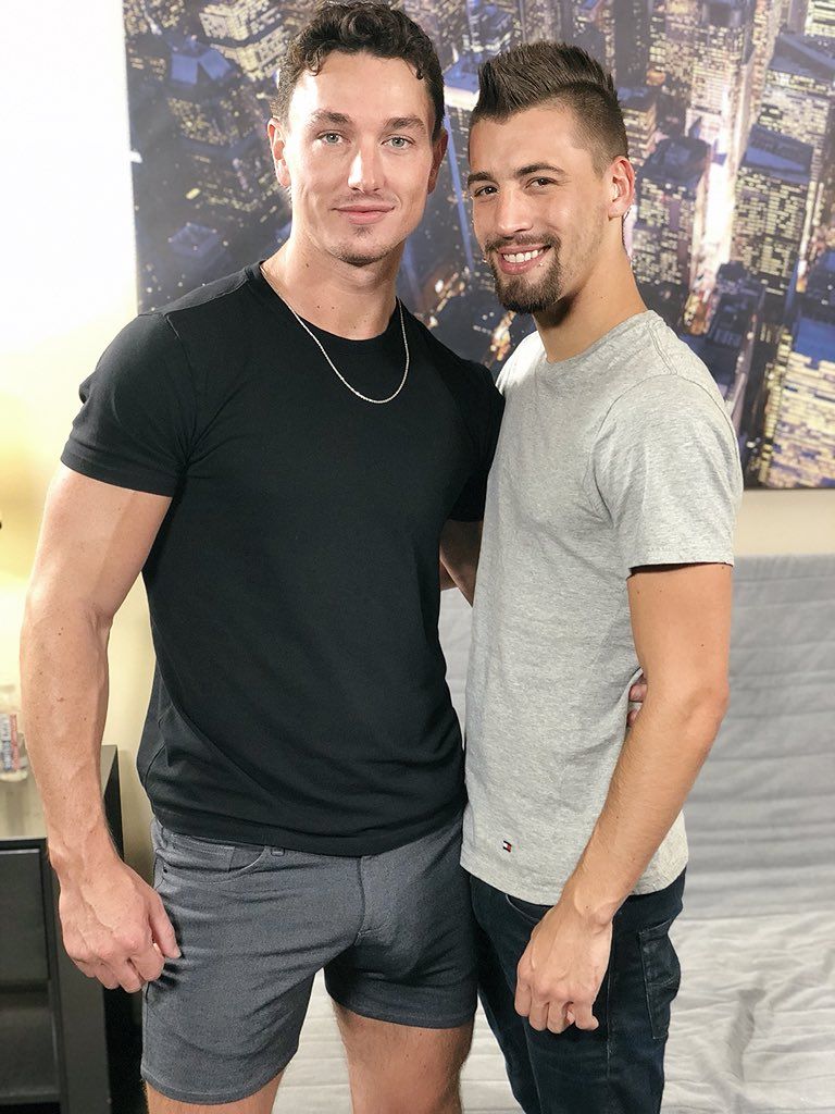 Queer Me Now On Twitter Gay Porn Stars Cade Maddox With Bentley
