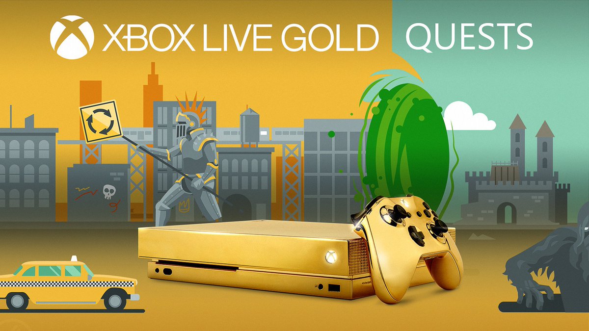 Controllers at the ready—the newest Xbox Quest has arrived. Take your best shot for a chance to win a gold-plated Xbox One X Project Scorpio: xbx.lv/2mYRa7J