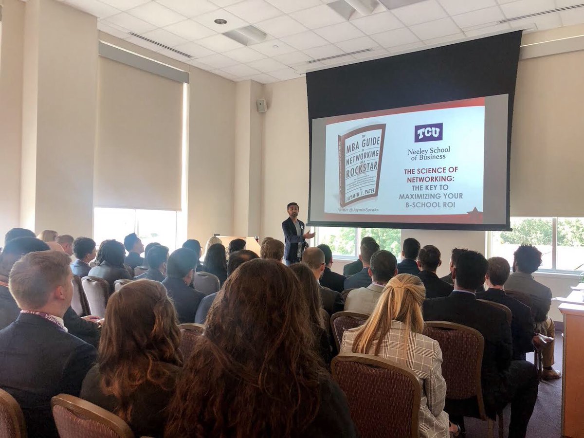 Woo hoo!  Kicked off the #Fall #Speaking #tour early this year - it's only July, but what an honor to inspire and energize the new class of <a href="/TCU/">TCU</a> #MBA students!  It was a ROCKIN event! #TCUMBA #SPEAKER #Inspiration #motivation #Career #careeradvice #networking