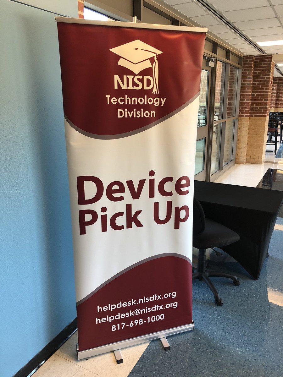 Pick-up your NEW Staff Laptop @ ENGAGE! Just bring your old device and your NISD badge!  #NISDENGAGE