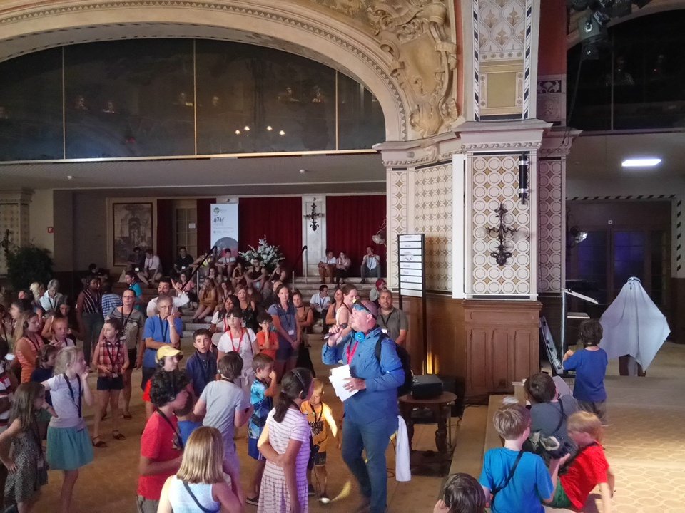 CATS_Caux's tweet photo. The ghost hunt of @CATS_Caux is about to start #CauxForum #CATSForum #SafeTogether https://t.co/FGaAeT0hBe