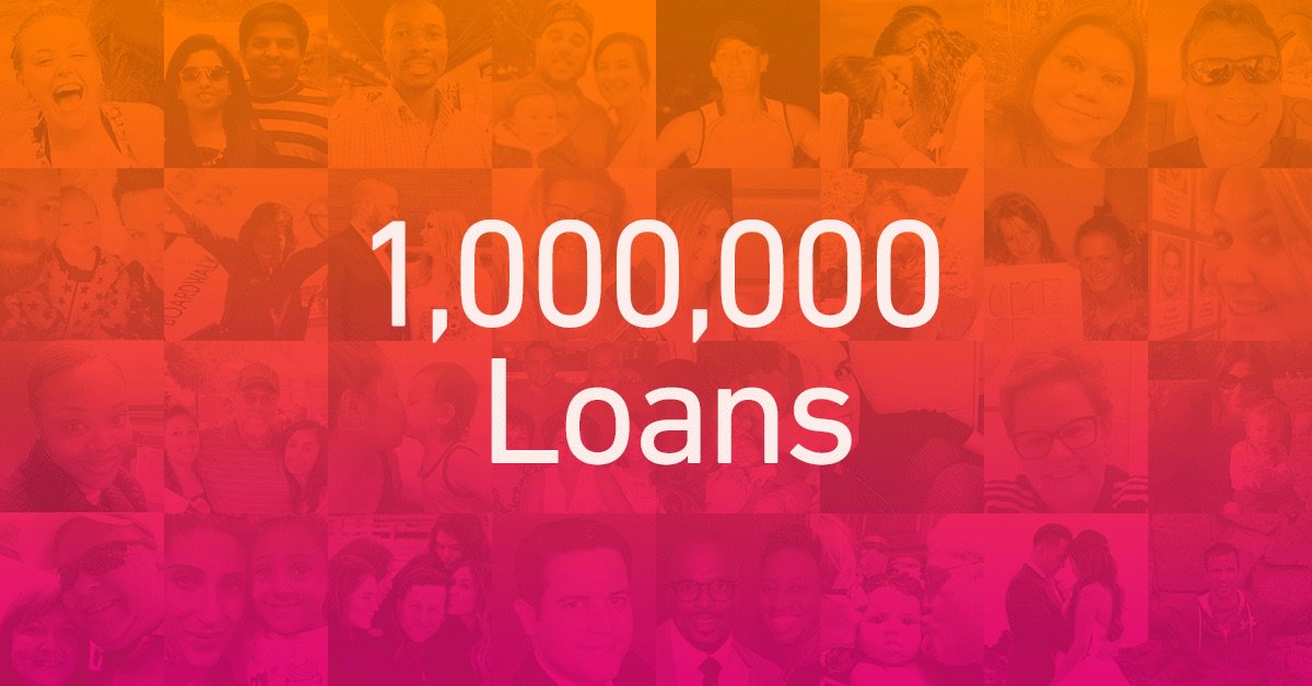 We've crossed an important milestone on our journey to helping people achieve financial well-being: Over 1,000,000 loans have been originated through the Prosper platform, totaling about $13 billion!  ow.ly/N5Jx30l9AOI #FinancialWellness #fintech