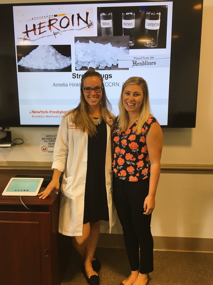 Homey_RN's tweet photo. Today’s Summer Lecture Series topic: “Street Drugs.” Amazing presentation @AmeliaHinkleman ! We were all on the edge of our seats.  #themoreyouknow #drugepidemic #responsibleRNs #learningisfun @scostigan28 @ErnestoPMir @NYPBrooklyn @nyphospital https://t.co/n4WgafKJmL