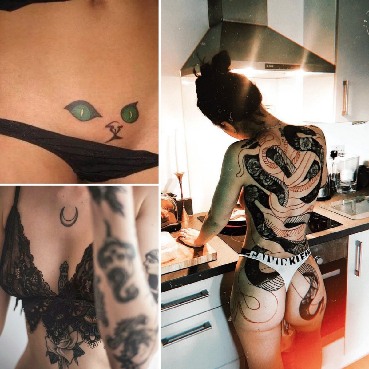 ObdurateEsentls's tweet photo. Photography To Take Note Of #ObdurateEssentials #WomenWithTattoos #Women #Tattoos #Tattoo #Ink #Inked #TheCloseUps #CloseUp #Classic #SailorJerry #Custom #Flora #Rose #Fauna #Cat #Cats #PussyCat #Snake #Snakes #Sexy #BadAss #PhotographyToTakeNoteOf https://t.co/22Hew8da7P