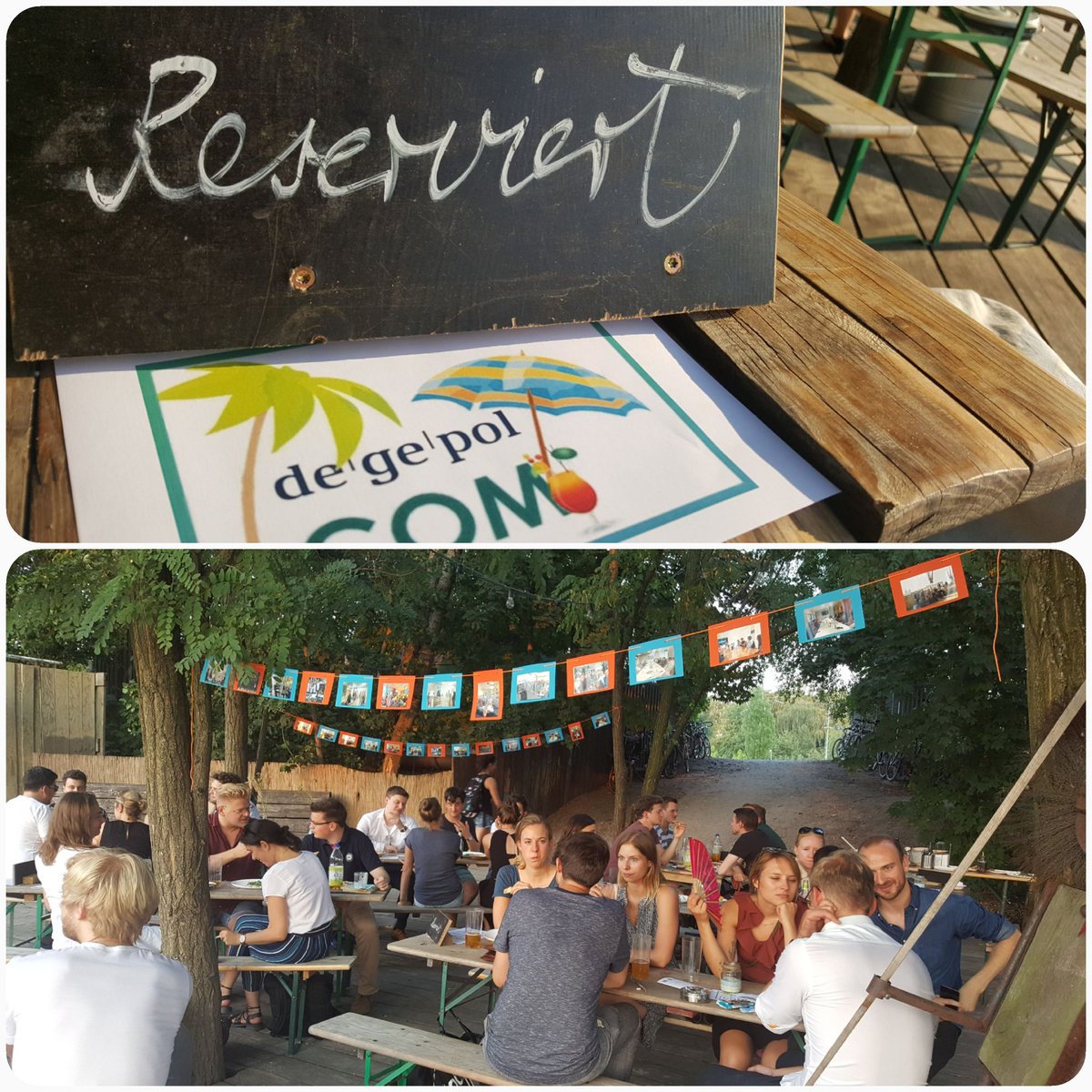 degepolCOM's tweet photo. So viele sind gekommen und feiern mit uns unseren zweijährigen Geburtstag bei #COM2SunFun, unserem Special #COMJourFixe ! 💪🙏 https://t.co/SNvB7lw5Ag