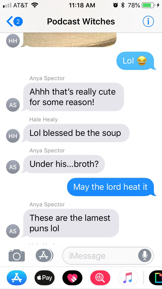 loadedlitpod's tweet photo. That moment when @halehealy is taking care of her sick dad and our episode of #HandmaidsTale comes out tomorrow #PodernFamily #ladypodsquad #lithappens https://t.co/4IpcamSoT4
