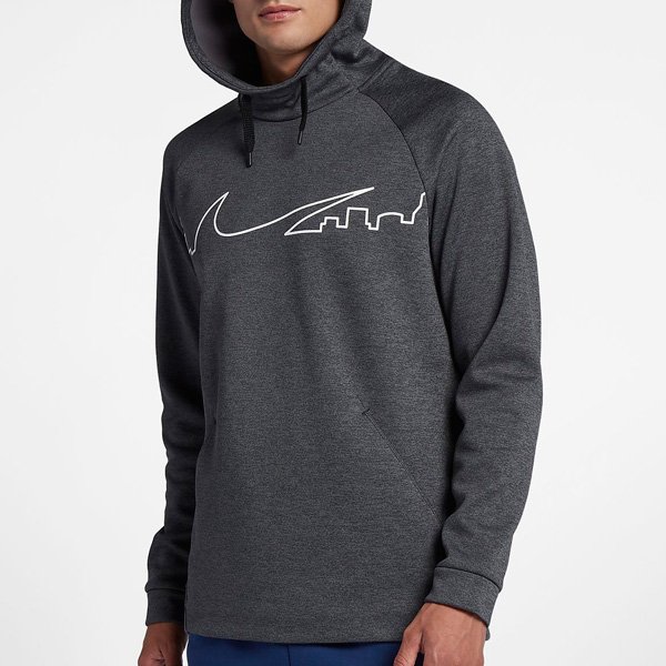 KicksDeals's tweet photo. "Swoosh-scape" Nike Dri-FIT Therma Hoodies can be picked up for just $33.58 each + FREE shipping with Nike+ https://t.co/yp4WqtgZGC (use promo code HOT20) https://t.co/szytgfnmyd