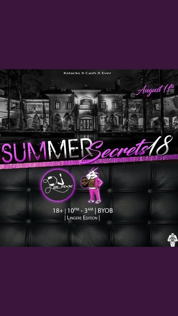 __JMillz__'s tweet photo. Triple Play Weekend Donโt Wanna Miss Out #SummerSecrets18 #FitsFishFry #SummerSecrets18KB Any Extra Info Hit Up @FITS___Kstacks @EverThaGoat @cash_rilla https://t.co/rPLFGNiyOn