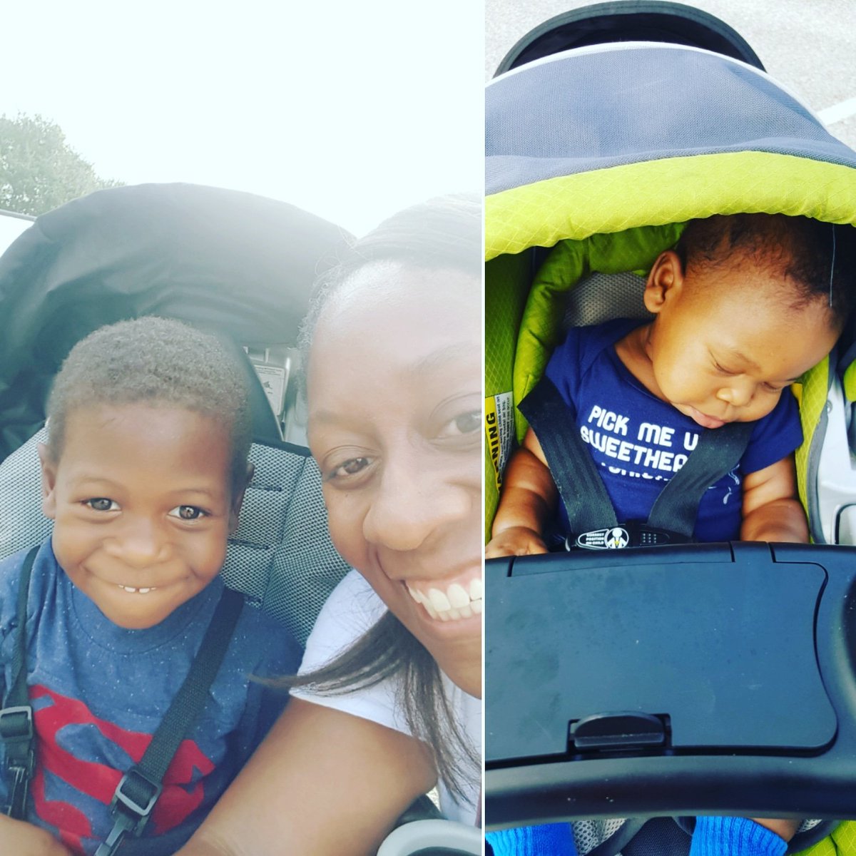 CherissePlair's tweet image. Baby got his nap, my big boy got to explore and mommy got her workout on at the park. #doublestroller #multitaskingmom #mommychronicles #mybabiesforever #mompreneurs