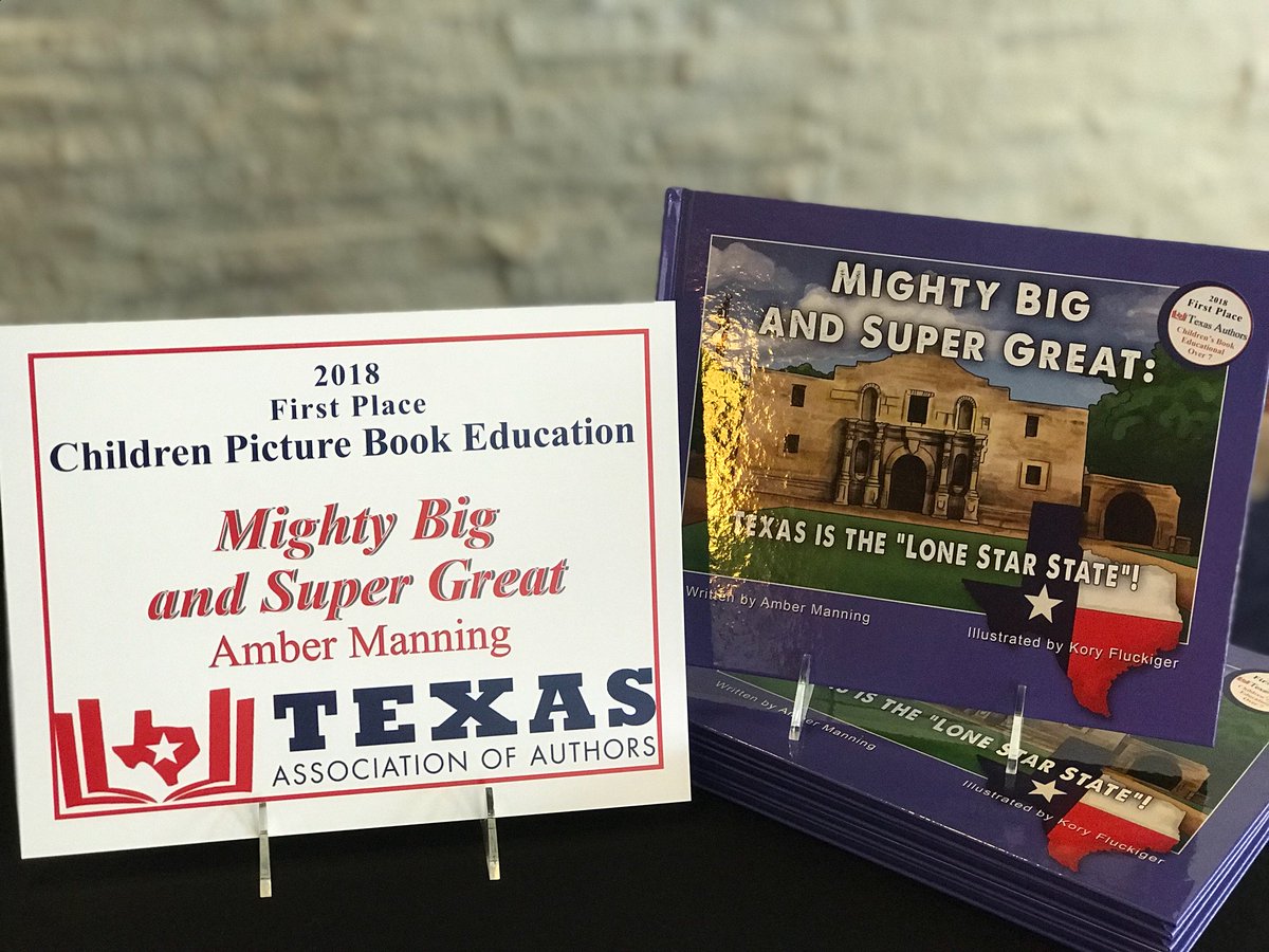 AmberTXAuthor's tweet photo. Extremely honored to receive this award!! https://t.co/36aNsy1B4J