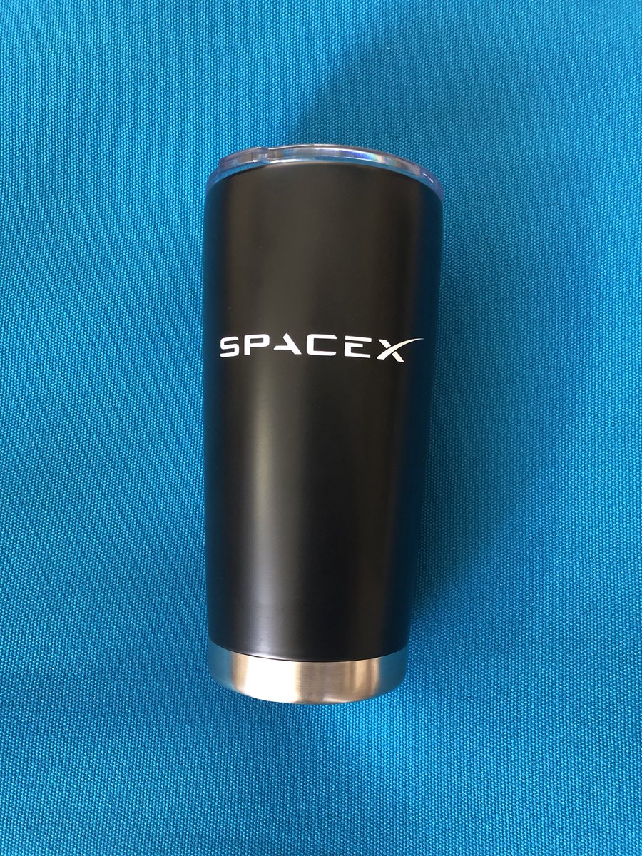 PROMOrxTeam's tweet photo. What our boss has on her desk. #SpaceXFanGirl  #SpaceX #ButSheHatesCoffee #swag #merch #WeCanGetSameOnesForYourCompany #coffee #customcoffeecups https://t.co/CjfKFmRgUn