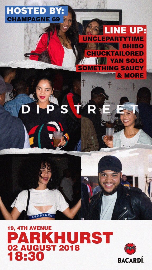 DIPSTREET's tweet photo. Only the best sounds this Thursday
Weβre gonna have a food stall and Hubbly for yal so you donβt have to bring suitcases π€£
#DIPSTREET https://t.co/LxcgTGlMrD