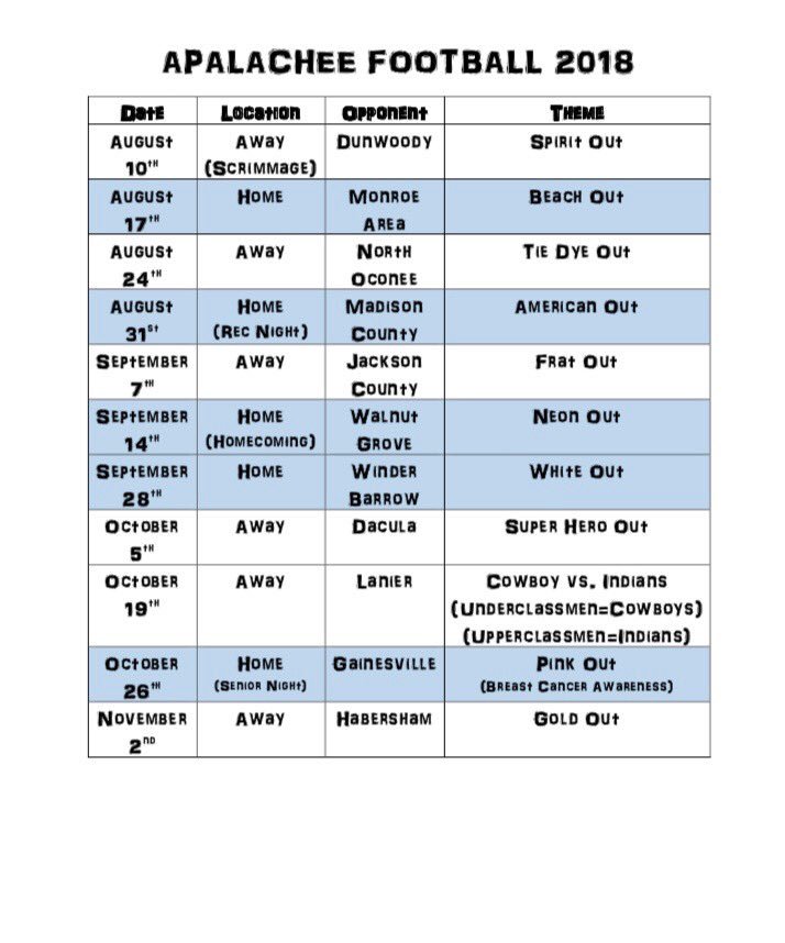 Chee_Section's tweet photo. HEY HEY HEY, school’s back and so are the Wildcats!!! 😈😼 Here’s the dates and themes for this years football season!!!😁 https://t.co/iB6A7lb4ju