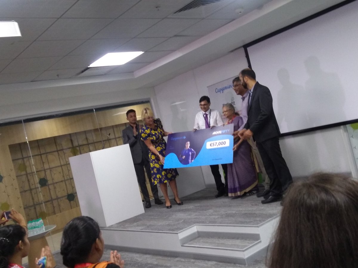 smrutimayur's tweet photo. The event to celebrate the human and healthy side of @Capgemini...A small ceremony to hand over the #Move50 challenge prize to Aide et Action for "Enlight"...a few glimpses...
@CapgeminiIndia #CSR #enlight https://t.co/kKL96M5GUg
