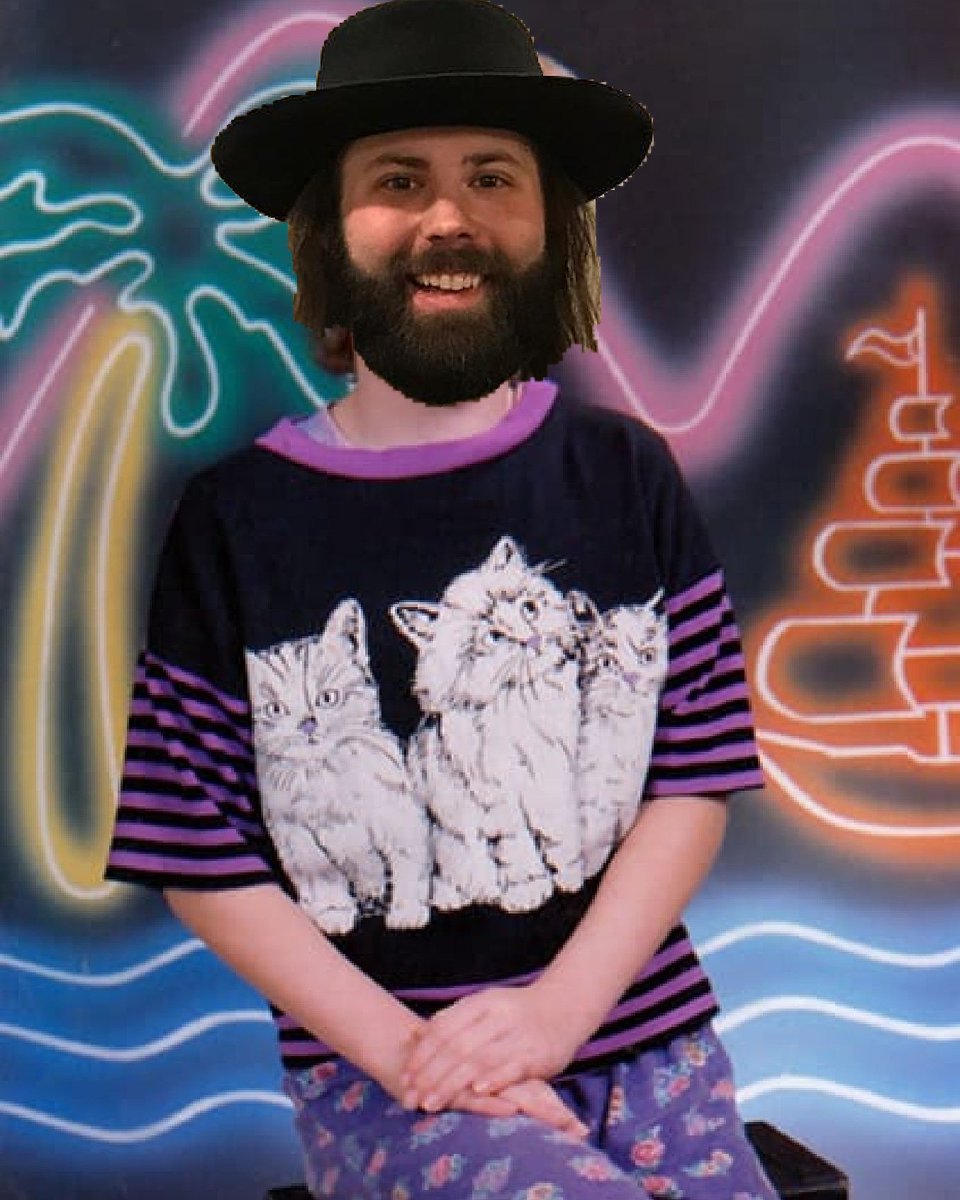 RaisedRowdy's tweet photo. Take a look at this school picture of @CJSolar! Man CJ that was a really nice shirt you got another one of those in my size? #wedonthavephotoshop #cjsolar #americangirls https://t.co/N5JdR6wiQS