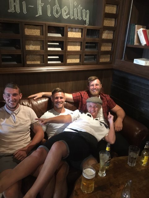 RossBlackBurn89's tweet photo. Not only did those @FevRovers lads have a stormer of a game against @TOwolfpack, they had my 57yr old step mum after them 😂 made her years lads cheers @jaywalton21 @luke17cooper @hardylion4 @Wildie067 @Kealcarlile @locky86 @ShaunRobbie 👍🏻 #UpTheRovers #FevFamily 💙 https://t.co/Wi1YOJoDQs