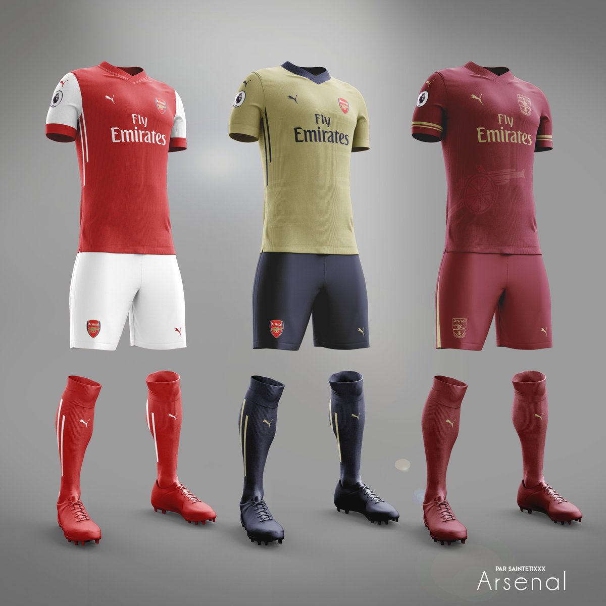 arsenal kit puma