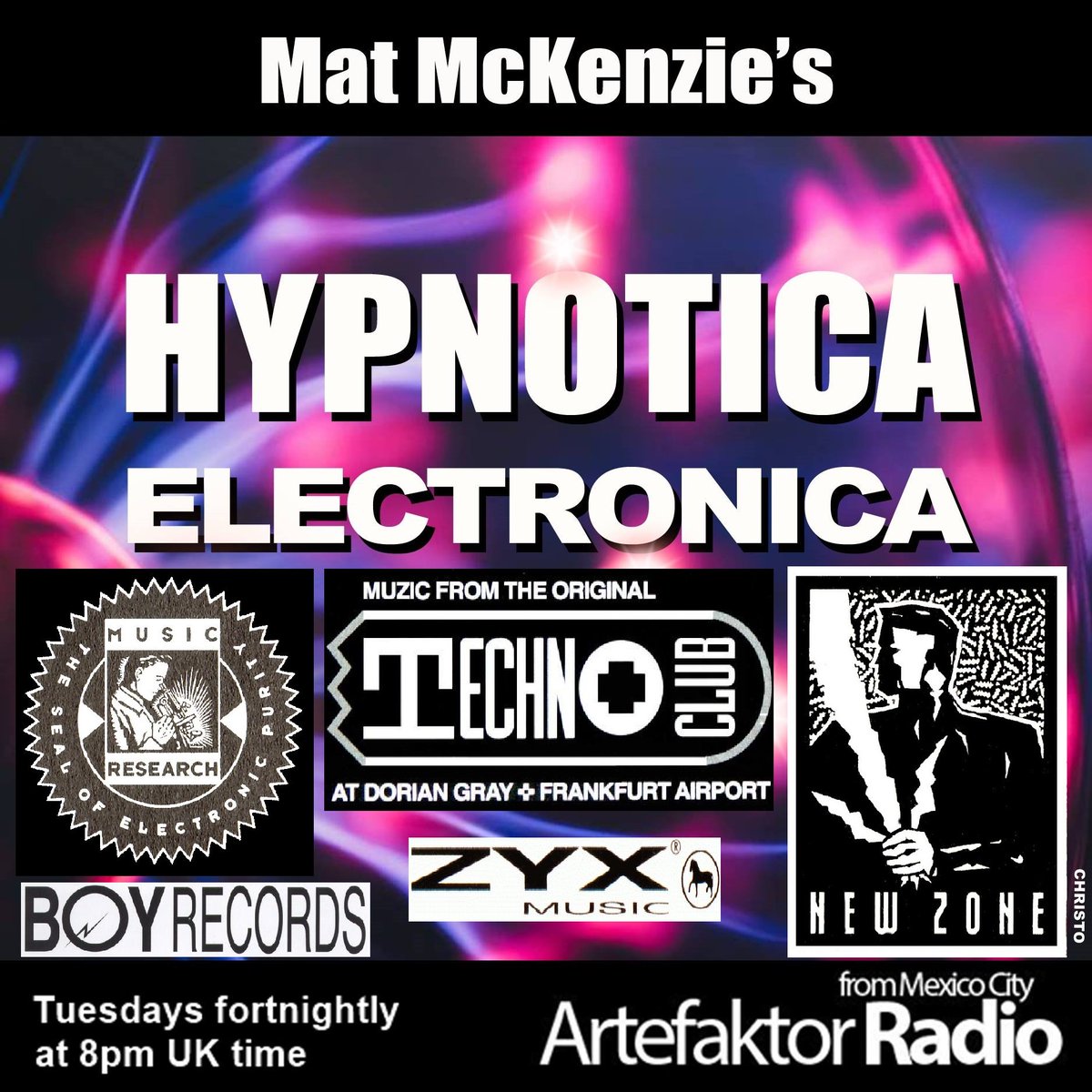 matmckenzie's tweet photo. Tonight! 8Pm UK > HYPNOTICA ELECTRONICA 90s German TECHNO Special! < on @artefaktorradio Music from the Original TECHNOCLUB at Dorian Gray Frankfurt Airport. If you like #90s #Techno #EBM #TorstenFenslau @djtalla2xlc #EarlyTrance #Electro You don't want to miss this!! https://t.co/KIoXudJx8d