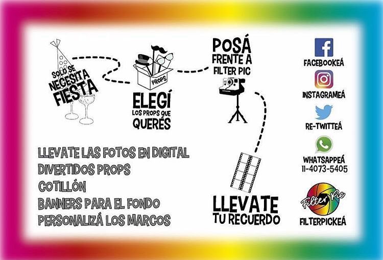filterpic_ok's tweet photo. 📸📸
¿No sabes el souvenirs para tu vista?
Filter Pic te lo soluciona!
Que mejor que unas fotos de recuerdo de la noche! 😜💃
Sacate las mejores fotos y te las imprimimos en el momento!🎞️
#FilterPic #Totem #Selfies #Eventos #Cumpleaños https://t.co/Gshw1sN4SJ