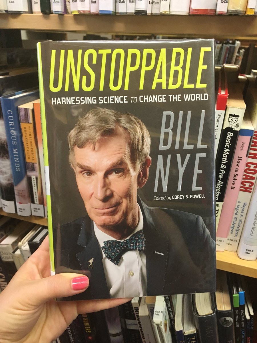 oiwconnect's tweet photo. Our book of the week: Unstoppable by @BillNye - definitely worth a read! https://t.co/Fd1OnVFPC2