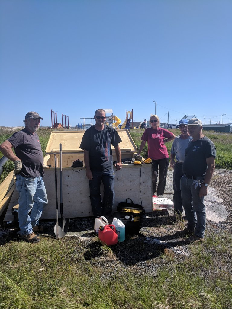TourismFogoIsle's tweet photo. A quick shout-out to the lovely Fogo Islander's working on our trails this hot summer day! #SomeCrew #LovesEm #NLHikes #AdventureCentral #GoRemote #ExploreNL @CentralNL @NLtweets https://t.co/cNIlTQTAQ2
