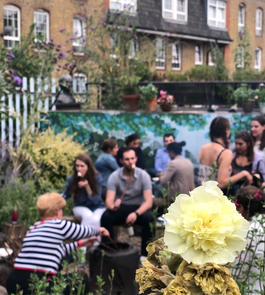 Busy week? Come and forget your troubles in our beautiful garden this weekend. Breathe in the blossom and let the week's worries drift away with help from a raspberry and scented geranium sour or three...bit.ly/2Ei5uOR