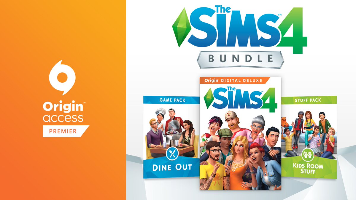 The Sims on X: Get The Sims 4 + Dine Out + Kids Room stuff when