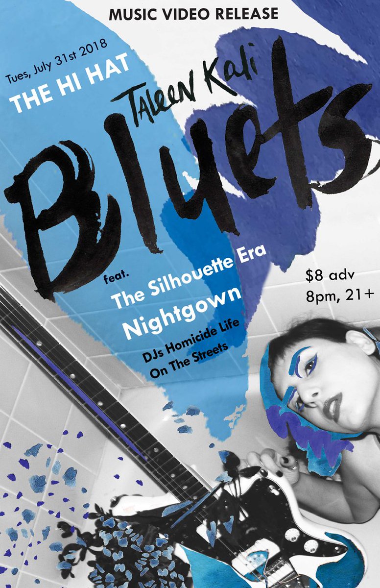 #SETTIMES
9PM @nightgown_la 
10PM <a href="/silhouetteera/">The Silhouette Era</a> 
11PM <a href="/taleenkali/">TALEEN KALI 👁🌹👁</a> #musicvideo #releaseparty
DJs Homicide Life On The Streets
tickies → hihat.ticketfly.com/event/1726447