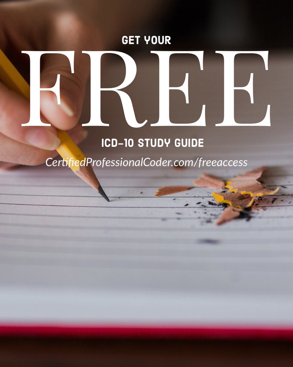 CPCsite's tweet image. Are you ready to learn ICD-10? Check out my free ICD-10 study guide! #free #studyguide #icd10 #MedicalCoding